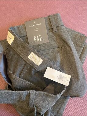 GAP Skinny Ankle Pants - Charcoal
